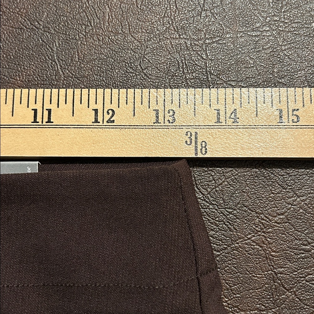 Van Heusen Womens Dark Brown Chinos -Size 0 Short. Pull on. - Picture 9 of 10